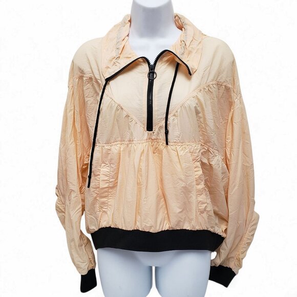 Zara Womens Water Repellent Hoodie Jacket Size Medium Lightweight - Picture 1 of 10